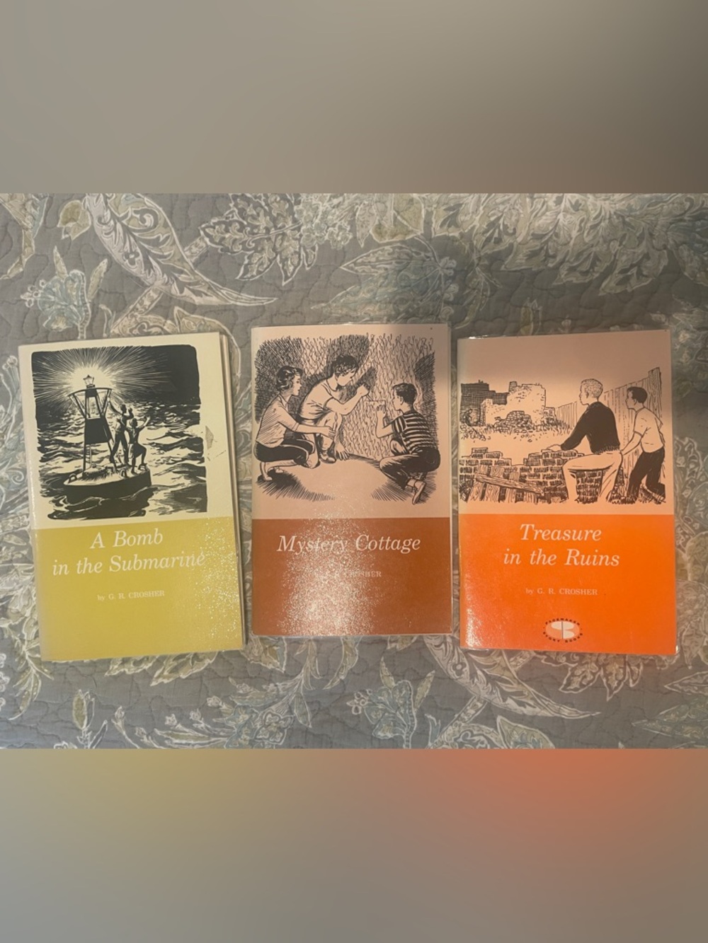 Set Of 3 Children’s Mystery Stories By G. R. Crosher